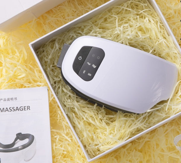 Bluetooth Eye Massager with Air Pressure & Heat Therapy